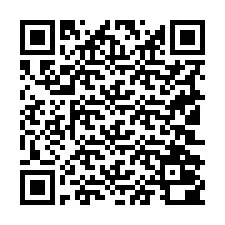 QR код за телефонен номер +19102000772