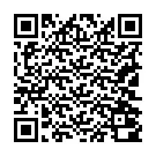 Código QR para número de teléfono +19102000775