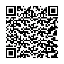 QR-koodi puhelinnumerolle +19102216285