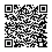 Código QR para número de telefone +19102240776