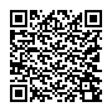 Código QR para número de teléfono +19102240778