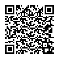 QR-koodi puhelinnumerolle +19102262537