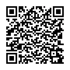 QR-koodi puhelinnumerolle +19102281816