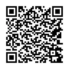 Código QR para número de telefone +19102281817