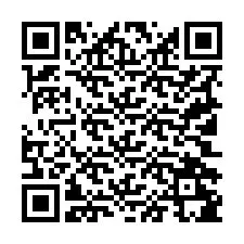 Código QR para número de telefone +19102285728