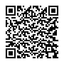 Código QR para número de telefone +19102298434