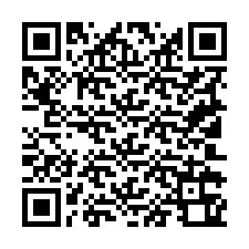 QR-koodi puhelinnumerolle +19102360819