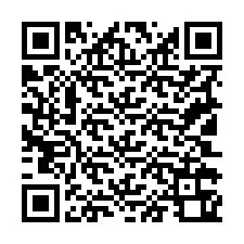 QR-Code für Telefonnummer +19102360861