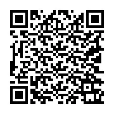 Código QR para número de telefone +19102361668