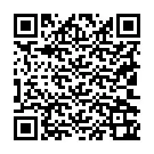 Código QR para número de telefone +19102362302