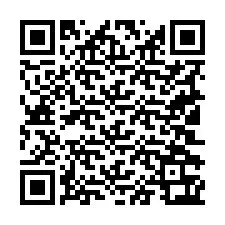 QR kód a telefonszámhoz +19102363376