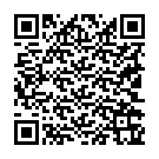 QR kód a telefonszámhoz +19102365922