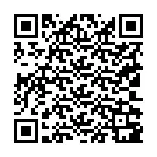 Kode QR untuk nomor Telepon +19102381002