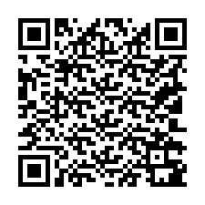 Código QR para número de telefone +19102381919