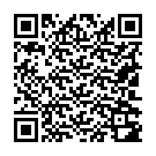 QR-koodi puhelinnumerolle +19102382357