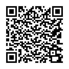 Código QR para número de telefone +19102390347