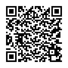 QR-код для номера телефона +19102470580