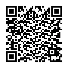 QR-code voor telefoonnummer +19102471238