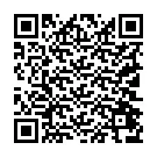 Codice QR per il numero di telefono +19102476778