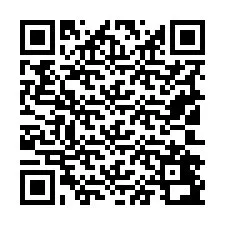 Codice QR per il numero di telefono +19102492907