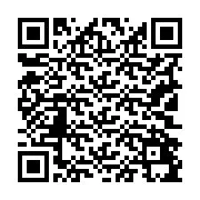 Código QR para número de telefone +19102495635