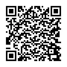 Codice QR per il numero di telefono +19102497326