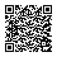 Código QR para número de telefone +19102511738