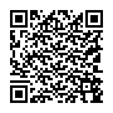 Código QR para número de telefone +19102544410