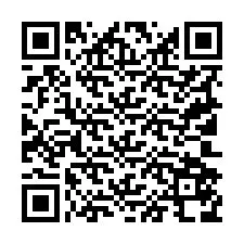 QR-Code für Telefonnummer +19102578308