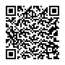 Código QR para número de telefone +19102578315