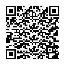 QR-koodi puhelinnumerolle +19102582120