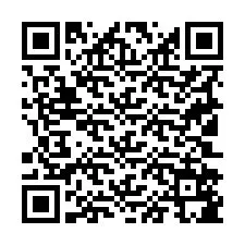 QR-koodi puhelinnumerolle +19102585462