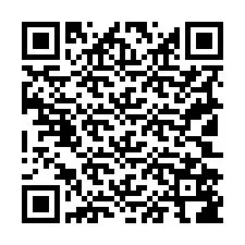 Codice QR per il numero di telefono +19102586120