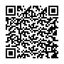 QR Code pour le numéro de téléphone +19102586126