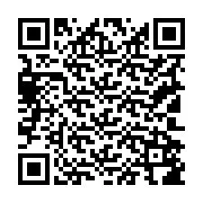 QR-code voor telefoonnummer +19102586211