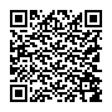 QR kód a telefonszámhoz +19102586764