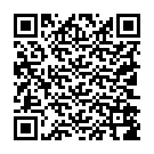 Codice QR per il numero di telefono +19102586868