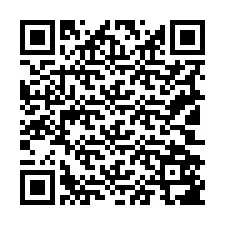 Kode QR untuk nomor Telepon +19102587321