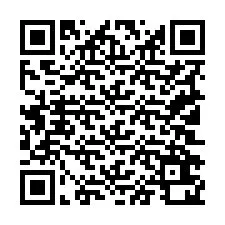 Código QR para número de telefone +19102620679