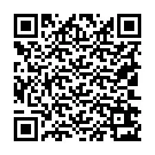 Código QR para número de teléfono +19102623443