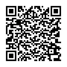 Codice QR per il numero di telefono +19102636308