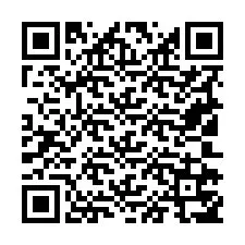 QR-Code für Telefonnummer +19102757007