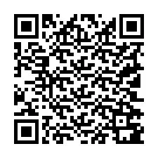 Código QR para número de teléfono +19102781268