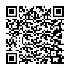 QR-code voor telefoonnummer +19102781279