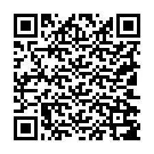 Código QR para número de teléfono +19102787284