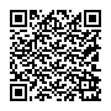 QR kód a telefonszámhoz +19102921211