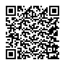 Código QR para número de teléfono +19102923877