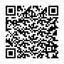 Código QR para número de teléfono +19102924264