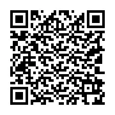 QR-Code für Telefonnummer +19102924414