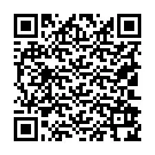 QR-Code für Telefonnummer +19102924953